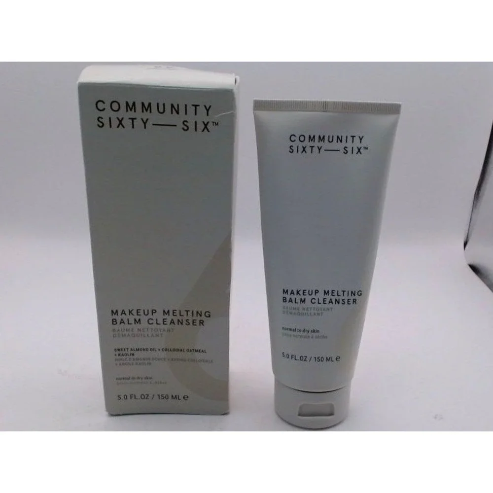 Community Sixty-Six - Makeup Melting Balm Cleanser, 5 Fl Oz, BRAND NEW IN BOX